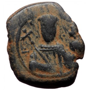 Alexius I Comnenus, AE, Tetarteron (Bronze, 3.89 g. 20 mm.) Thessalonica, 1081-1118 AD.