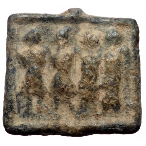 Late Roman weight (Lead, 3.18 g. 14 mm.) (c. 4th-5th century AD)