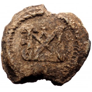 Byzantine lead seal (Lead, 15.21g, 25mm)