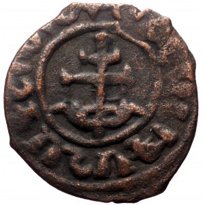 Armenia, Cilician Armenia. Royal. Hetoum II, AE, I Kardez. (Bronze, 3.88 g. 18 mm.) Sis, 1289-1307 AD