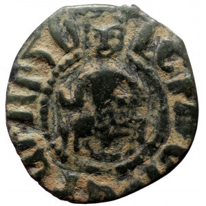 Armenia. Levon IV, AE, Pogh. (Bronze, 2.79 g. 19 mm.) Sis. 1320-1341 AD.