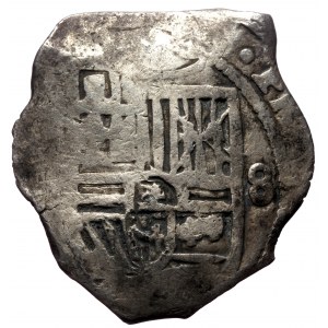 Spain, Philip II-IV (1556-1665) AR, 8 reales. (Silver, 26.30 g. 37 mm.)
