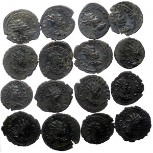 16 Roman Imperial AE coins (Bronze, 49.02g)