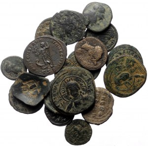 20 Ancient AE coins (Bronze, 85,10g)