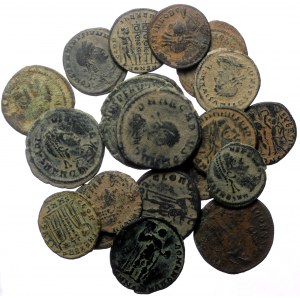 20 Roman AE coins (Bronze, 68.20g)