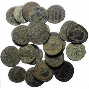 23 Roman AE coins (Bronze, 64.12g)