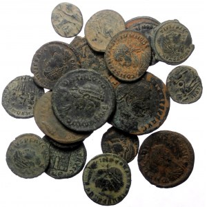 20 Roman AE coins (Bronze, 56.27g)