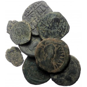 12 Ancient AE coins (Bronze, 99,03g)