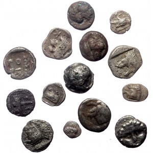14 Greek AR coins (Silver, 9,36g)