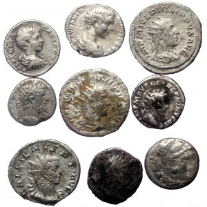 14 Roman AR coins (Silver, 28,81g)