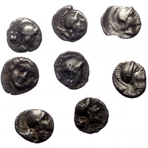 8 Greek AR coins (Silver, 6,72g)