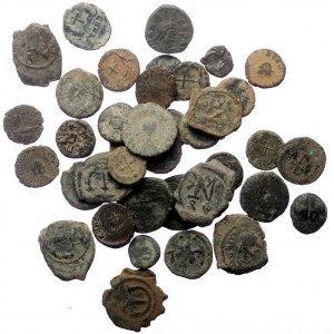 38 Byzantine AE coins (Bronze, 51,10g)