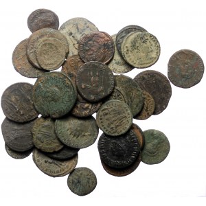 33 Roman AE coins (Bronze, 98,09g)