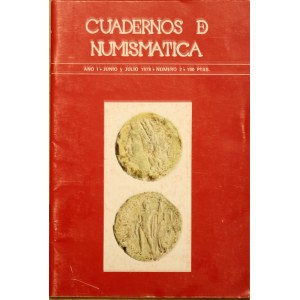 Cuadernos de Numismatica, ano I,Junio y Julio 1978, numero 2