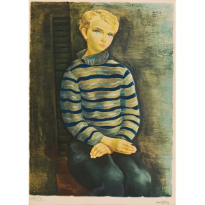 Moses (Moise) Kisling (1891 Kraków - 1953 Paris), Portrait of a boy, 1939