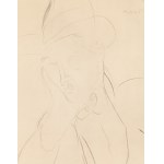 Amedeo Modigliani (1884 Livorno - 1920 Paríž), Portrét Simona Mondzaina, pred rokom 1920