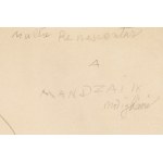 Amedeo Modigliani (1884 Livorno - 1920 Paříž), Portrét Simona Mondzaina, před rokem 1920