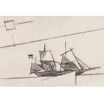 Lyonel Feininger (1871 New York - 1956 New York), Segelschiff, 1939