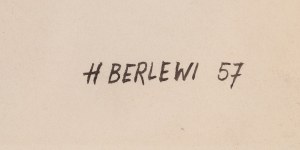 Henryk Berlewi (1894 Warszawa - 1967 Paryż), Kompozycja, 1957