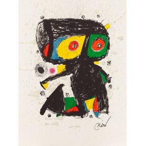 Joan Miro (1893 Barcelona - 1983 Palma de Mallorca), Poligrafa 15 ans, 1980