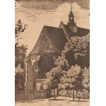 Antoni Serbeński (1886 Potok Złoty - 1957 Ostrów Wielkopolski), farský kostol v Ostrzeszowe