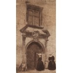 Ludwik Misky (1884 Nowy Sącz - 1938 Krakau), Portal an der Kanoniczna-Straße in Krakau.