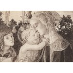 Feliks Stanisław Jasiński (1862 Ząbków na Podlasiu - 1901 Puteaux), Madonna z Dzieciątkiem i św. Janem Chrzcicielem wg Sandro Botticellego, 1890