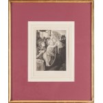 Feliks Stanisław Jasiński (1862 Ząbków na Podlasiu - 1901 Puteaux), Madonna z Dzieciątkiem i św. Janem Chrzcicielem wg Sandro Botticellego, 1890