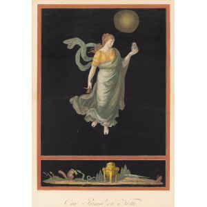 Eugène Bourgeois (gest. 1818, Rom), Die erste Stunde der Nacht (Ora Prima di Notte) von Raffael