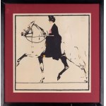 Ludwig Hohlwein (1874 Wiesbaden - 1949 Berchtesgaden), Woman on Horseback