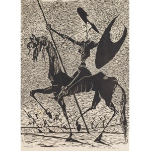 Stefan Rassalski (1910 Symons - 1972 Warschau), Don Quijote bei der Parade