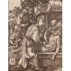 Johann Mommard, Grablegung nach Dürer, 17. Jahrhundert.