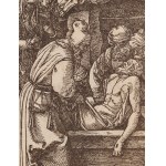 Johann Mommard, Grablegung nach Dürer, 17. Jahrhundert.