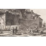 Giovanni Battista Piranesi (1720 Mogliano Veneto - 1778 Řím), Ruiny akvaduktu Julia of Vedute di Roma