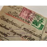 Registered letter from Tarnów. Griazovets [Vologda region] [1940].