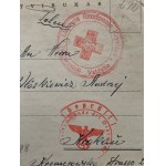 Kartka pocztowa. Internowani na Litwie [1940] Gwarancja