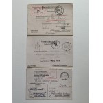 Set of dispatches addressed to Brigadier General Bernard Stanislaw Mond [1940-1943].