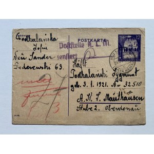 Postcard. Mauthausen Concentration Camp [1944].