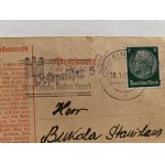 Postcard. Weimar Buchenwald Concentration Camp [1941].