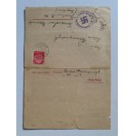 Letter. Gross Rosen Concentration Camp [1941].