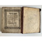 Musar Shebet.Chassidisches Buch Shevet Mosar. Band 2. R 'Eliau Ha Choen [1850]. Aus der Sammlung von Rabbi Zew Wawa Morejno aus Polen.