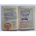Průkaz totožnosti RP. Cestovní pas [1925].