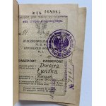 RP identity card. Passport [1925].