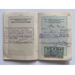 preukaz totožnosti RP. Cestovný pas. Belz [1929].