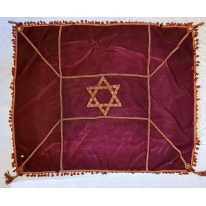 Dekorative jüdische Fahne.
