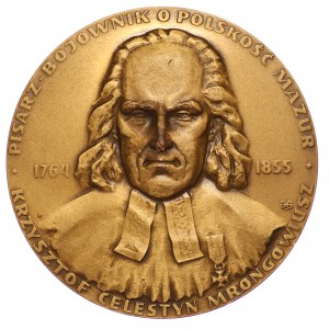 Polska, Medal, Krzysztof Celestyn Mrongowiusz 1764-1855