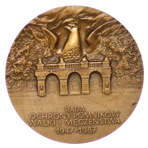 Polska, Medal, Rada Ochrony Pomników Walki i Męczeństwa 1947-1987