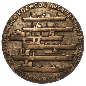 Polska, Medal, Zasłużonym Dla Rozwoju Architektury Statków Stoczni Gdańskiej im. Lenina 1953-1978
