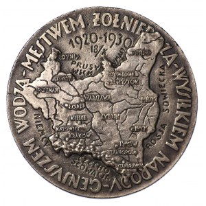 Medal Józef Piłsudski, 10 rocznica Wojny Polsko-Bolszewickiej 1930