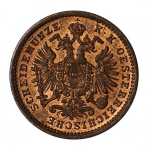 Austria, 1 kreuzer 1885